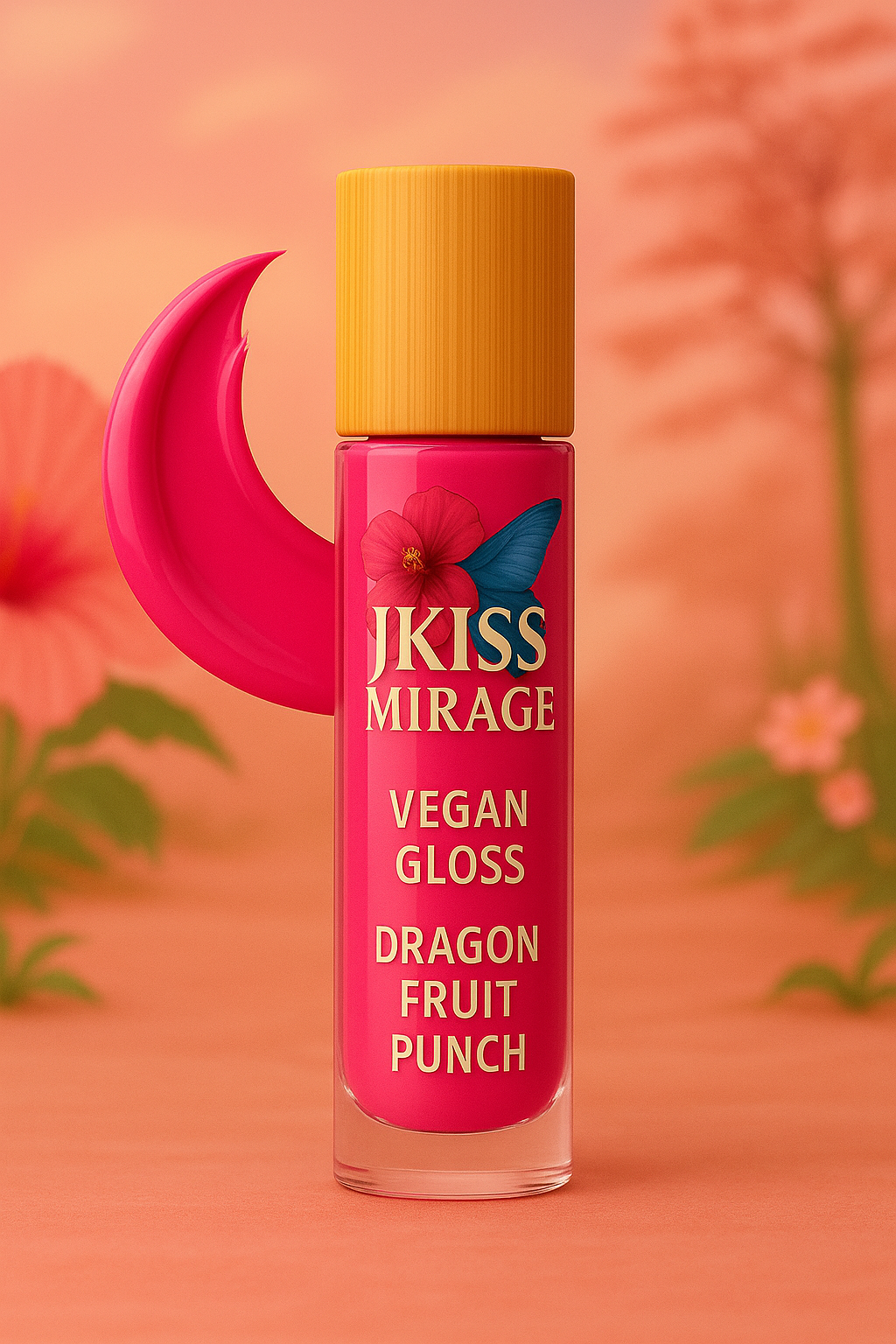 JKISS MIRAGE Vegan Gloss — Dragon Fruit Punch