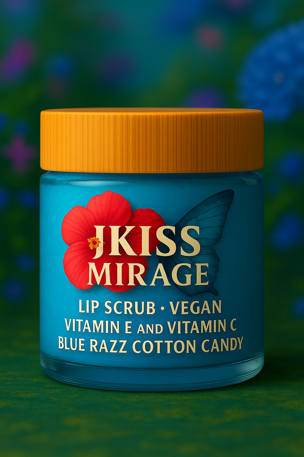 Lip Scrub — Blue Razz Cotton Candy