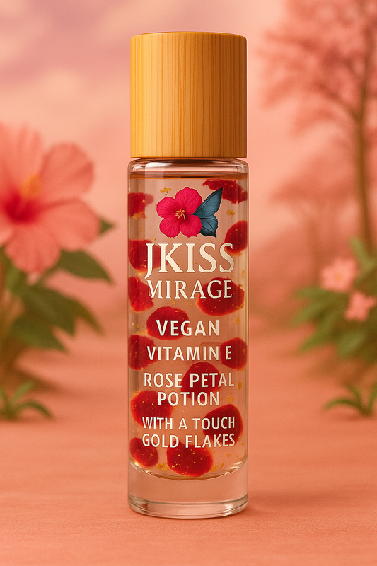JKISS MIRAGE Rose Petal Potion — Bloom in Gold